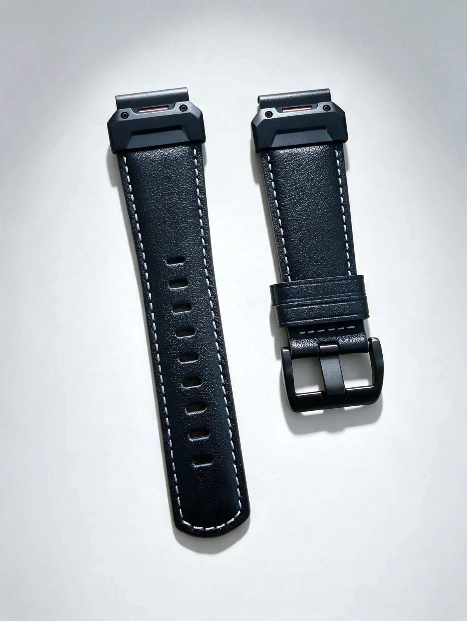 PULSO QUICKFIT CUERO 22 MM NEGRO