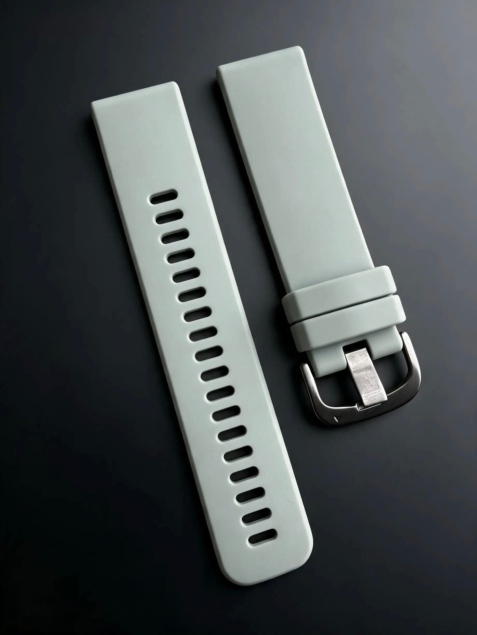 PULSO QUICK RELEASE 22 MM  LISO VERDE MENTA