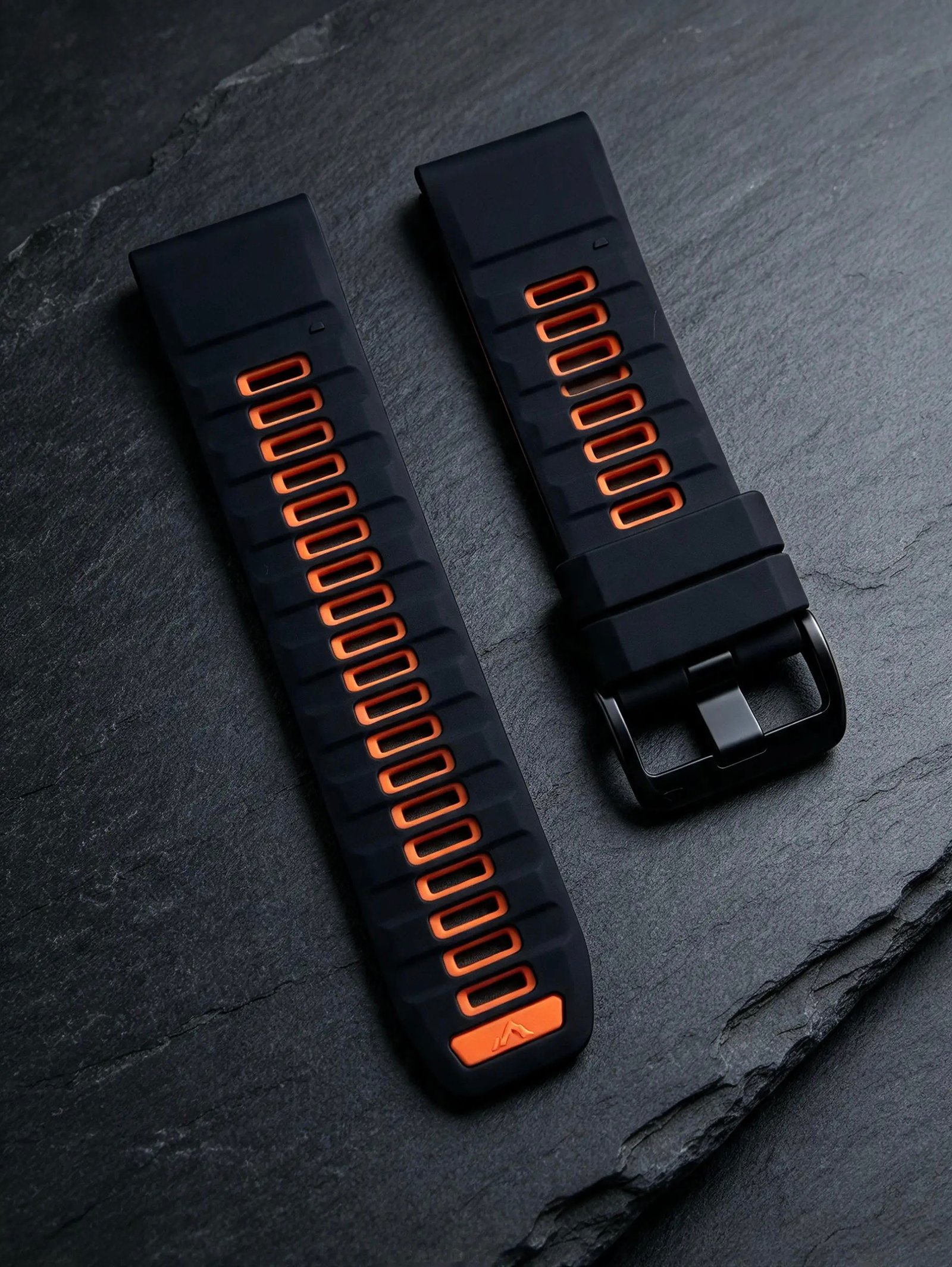 PULSO QUICKFIT BLACK/ORANGE  26 MM
