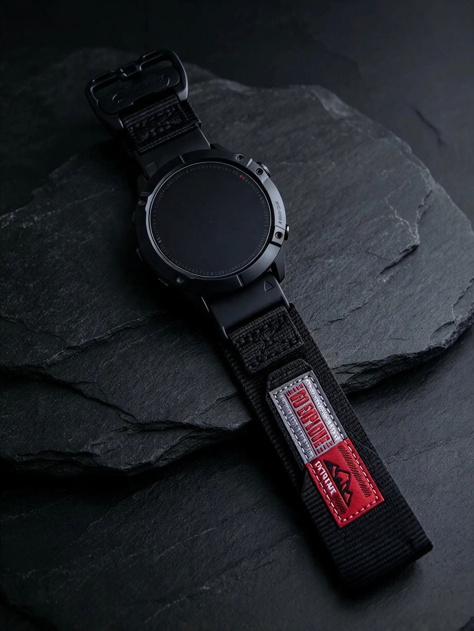 PULSO QUICKFIT VELCRO 26 MM TACTICAL NEGRO
