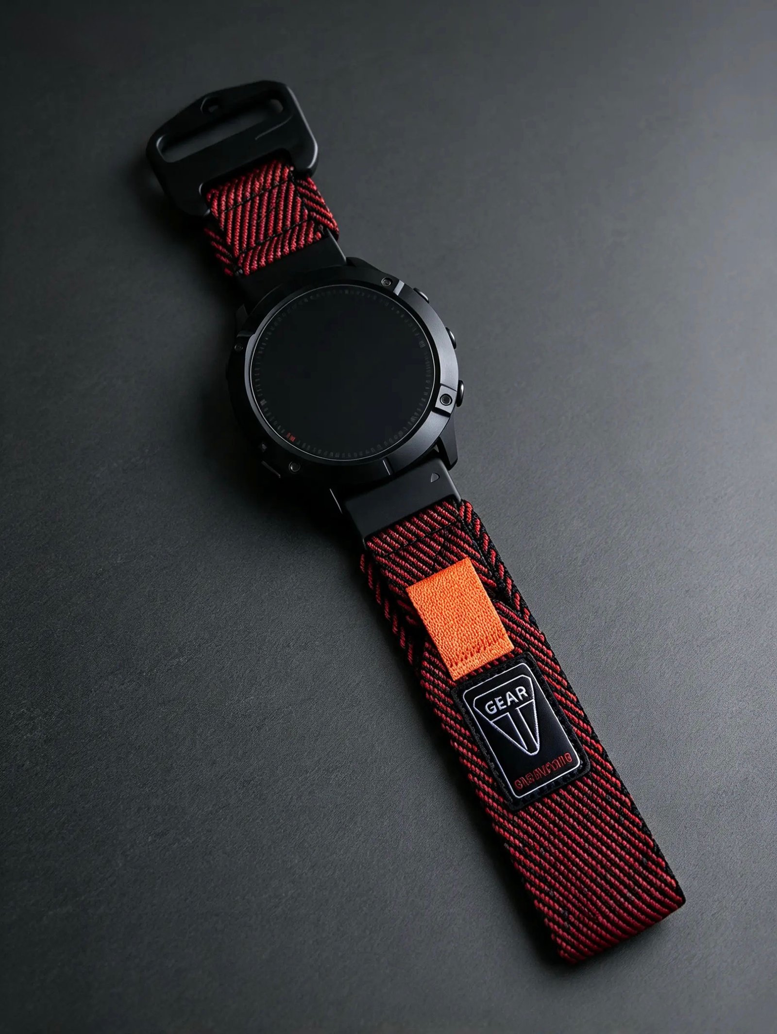 PULSO QUICKFIT VELCRO 26 MM GEAR 4 RED