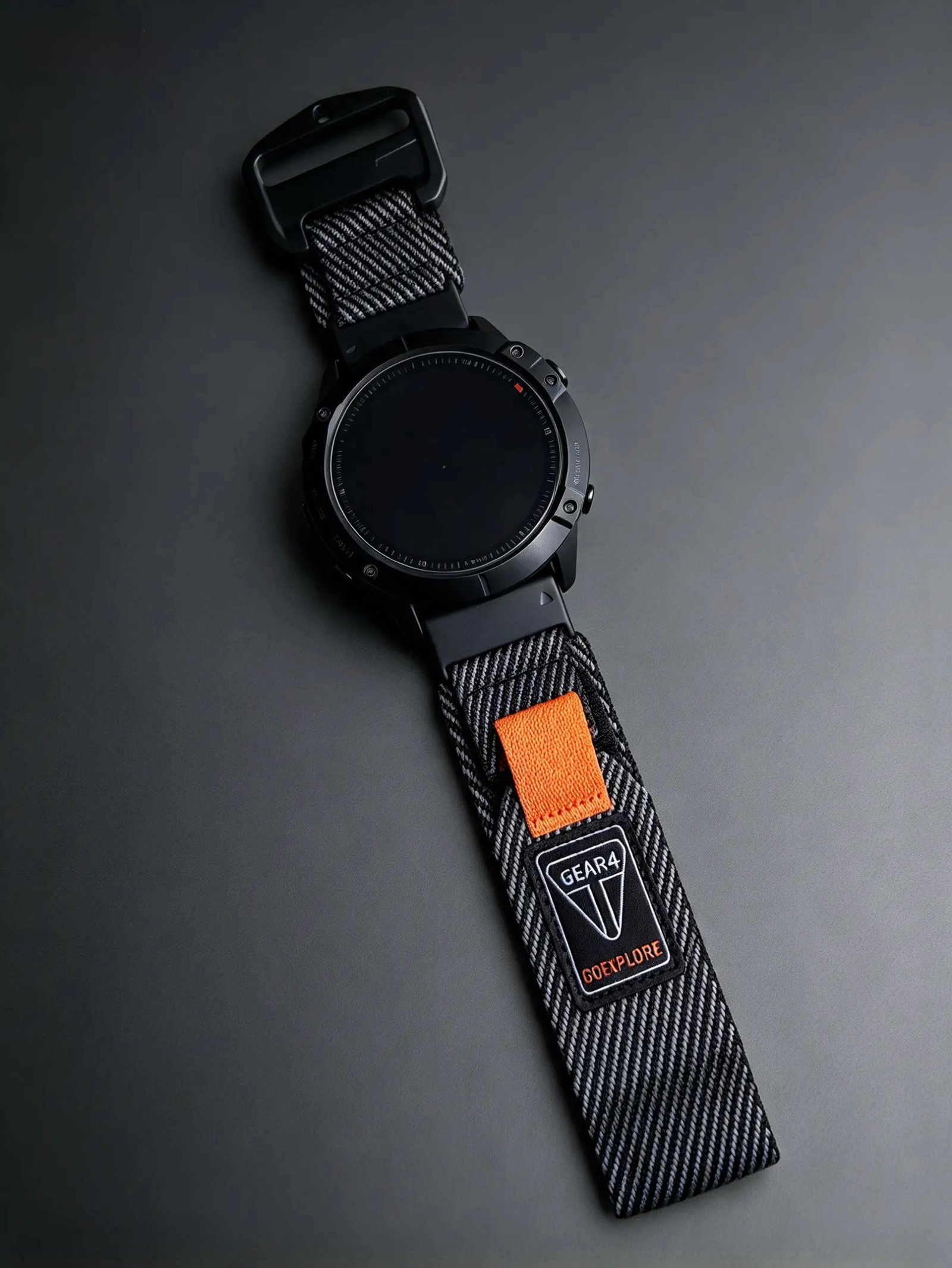 PULSO QUICKFIT VELCRO 26 MM GEAR 4 GRAY
