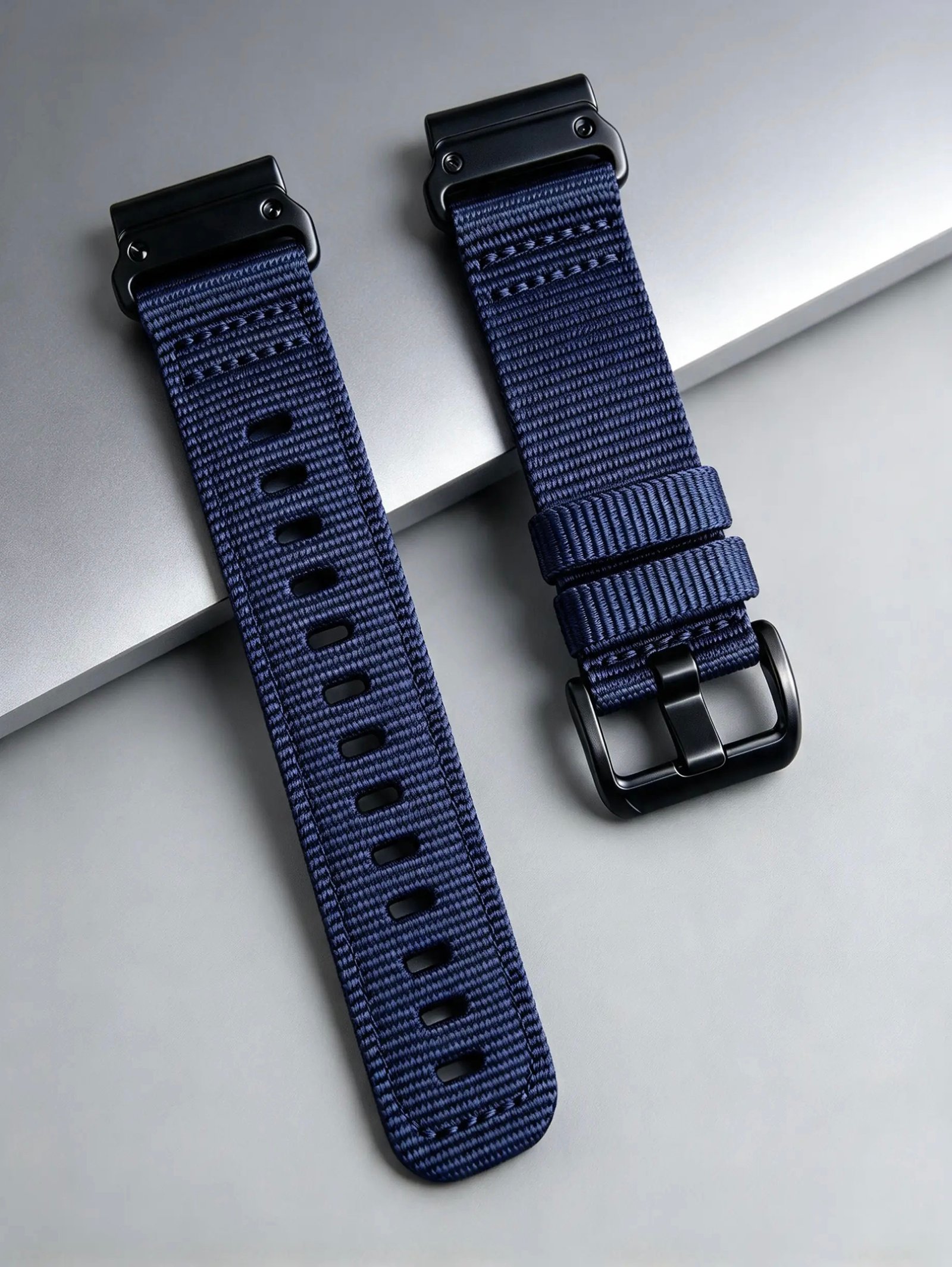 PULSO NYLON QUICKFIT 22 MM BLUE
