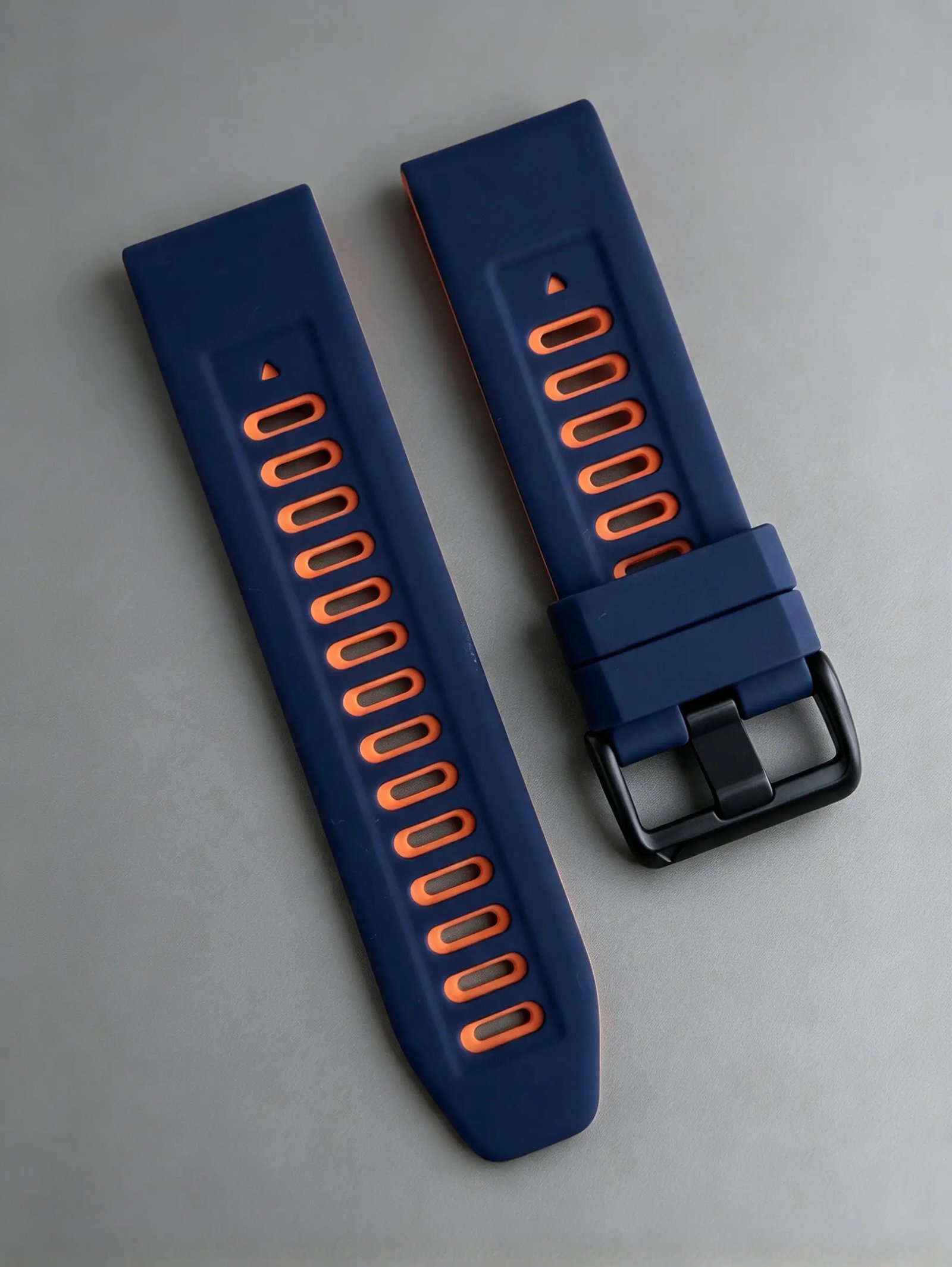 PULSO QUICKFIT AZUL/NARANJA 26 MM